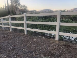 Ranch Rail Vinyl Fence